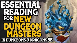 Essential Reading for New DMs in Dungeons and Dragons 5e [upl. by Eindys]