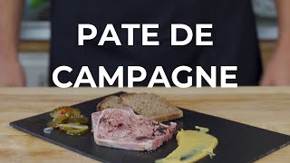 Pâté de Campagne Country Pate – A Delicious French Classic [upl. by Nraa]