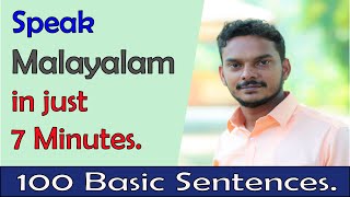 How to Speak Malayalam in just 7 minutes Summary of my previous video [upl. by Shiller]