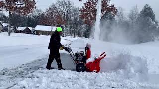 Ariens Platinum SHO slays 14” of fresh snow [upl. by Ty]