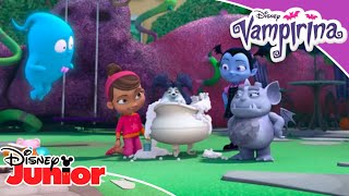 🦇 Cele mai bune secvențe  Vampirina  Disney Junior România [upl. by Consuela]