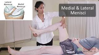 The Exam for Knee Pain  Stanford Medicine 25 [upl. by Spada]