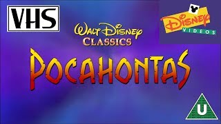 Opening to Pocahontas UK VHS 1996 [upl. by Dirfliw]