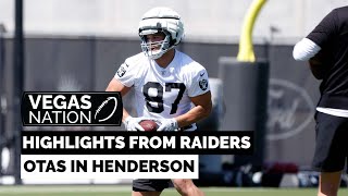 Highlights from Raiders OTAs [upl. by Anitnatsnok847]