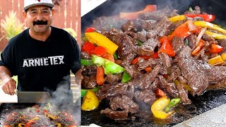 Restaurant Style Fajitas Authentic Mexican Recipe [upl. by Samalla]