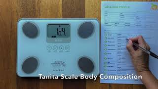 Tanita Scale Body Composition [upl. by Lee]