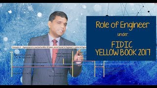 Role of Engineer in FIDIC Yellow Book 2017 [upl. by Anul]