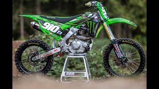 Insane Kawsaki KLX140 mini  Dirt Bike Magazine [upl. by Nnorahs]