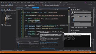 SQlite Database in Visual Studio 2019  Entity Framework Core [upl. by Isadora]