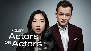 Taron Egerton amp Awkwafina  Actors on Actors  Full Conversation [upl. by Nemrak]