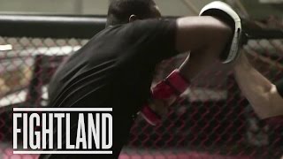 Elbows with Jon Jones Fight School [upl. by Casimire]