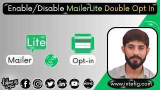 How to EnableDisable MailerLite Double Opt In [upl. by Jud]