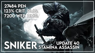 SNIKER ESO  Stamblade Build UPDATE 40  ELUSIVE ASSASSIN [upl. by Harberd10]