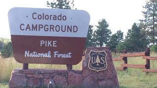 Colorado Campground Revisited  Complete Tour  Pike National Forest [upl. by Nessa]