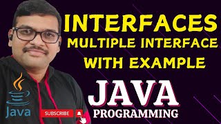 INTERFACES  MULTIPLE INHERITANCE   JAVA PROGRAMMING [upl. by Yeleek]