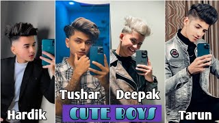 Hardik Bisht  Deepak Joshi Tarun Kinra  Tushar Silawat  Cute Boys Tik Tok Video [upl. by Darcy]