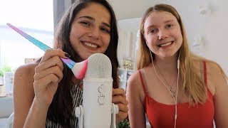 ASMR friend tries giving me tingles [upl. by Naves]