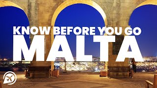 Things to KNOW before you VISIT MALTA [upl. by Neema776]