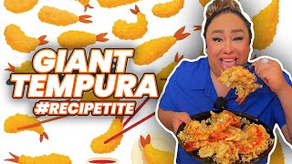 GIANT TEMPURA  RECIPETITE [upl. by Eidak]