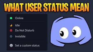 What Each Discord User Status Mean [upl. by Letizia]