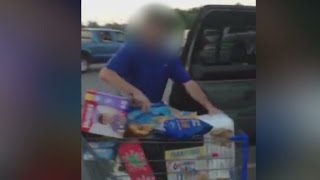 Walmart shoplifting vigilante goes viral [upl. by Ellwood694]