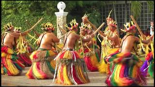 Yap  Manta Ray Bay Hotel Traditional Dance Demonstration [upl. by Sidoney]