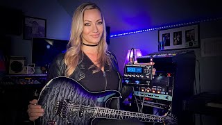 Boss GT1000CORE MultiEffects Processor  Overview and Demo with Nita Strauss [upl. by Ellednahc864]