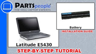 Dell Latitude E5430 P27G001 Battery HowTo Video Tutorial [upl. by Nole50]