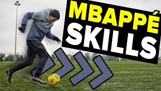 3 SIMPLE but VERY EFFECTIVE SKILLS to learn from Kylian Mbappé [upl. by Luther]