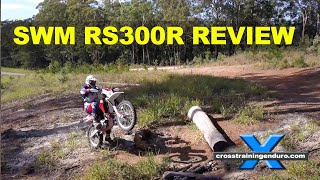 SWM RS300R review decent budget enduro bike︱Cross Training Enduro [upl. by Josy]