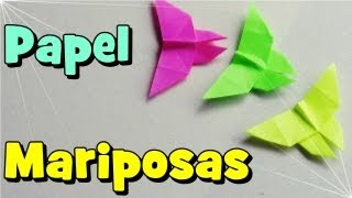 Mariposa de Papel  Origami [upl. by Misak473]