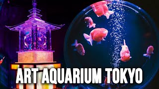 Worlds Biggest Goldfish Aquarium  Art Aquarium Tokyo [upl. by Cychosz]