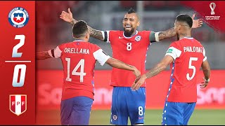 Chile vs Perú 20 Goles y Resumen del partido I Eliminatorias Qatar 2022 [upl. by Tatiania473]