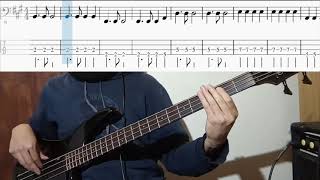 El colmo  Babasónicos  Bass Cover  Tabs [upl. by Shiverick]