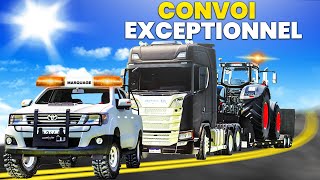 CONVOI AGRICOLE RÉALISTE  Farming Simulator 19 [upl. by Ameer560]