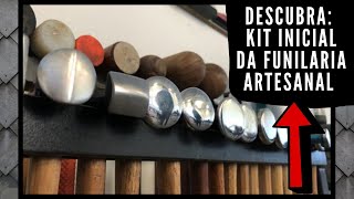 KIT BÁSICO DE FERRAMENTAS PARA FUNILARIA ARTESANAL [upl. by Annua]