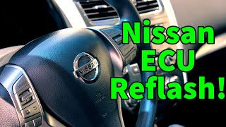 How To Reprogram Nissan ECUs Reflash Nissan ECU [upl. by Nivloc18]