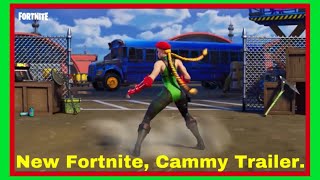 New Fortnite Cammy Trailer [upl. by Ardnal]