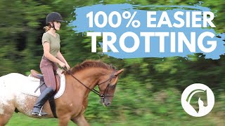 How to Post Trot On a Horse EASY STEPBYSTEP GUIDE [upl. by Solracnauj934]