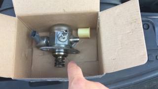 Kia Optima High Pressure Fuel Pump Replacement P0087 [upl. by Ahsiele]