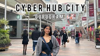 CYBER HUB CITY 😍 GURUGRAM [upl. by Swigart]