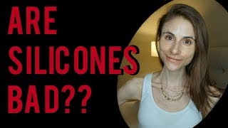 ARE SILICONES BAD DIMETHICONE SKIN amp HAIR Dr Dray [upl. by Asserak13]