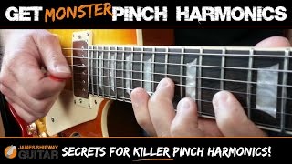 Pinch Harmonics Tutorial [upl. by Neffets964]