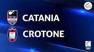 Catania  Crotone 01  Gli Highlights [upl. by Adlihtam958]