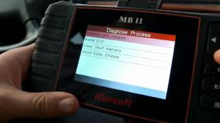 Review of iCarsoft MB II OBD 2 Diagnostic Scanner [upl. by Keryt]