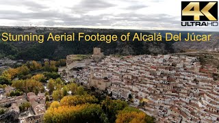 Secrets of Alcalá del Júcar Spain Revealed  4K Drone Video [upl. by Ateiram]