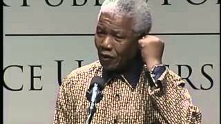 Nelson Mandela Former President of South Africa and Nobel Peace Prize Winner [upl. by Nytsirk]