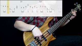 David Bowie  Ashes To Ashes Bass Cover Play Along Tabs In Video [upl. by Whitten]