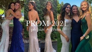 PROM 2021 vlog  grwm [upl. by Onabru]