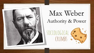 Max Weber Authority and Power [upl. by Haliek]